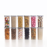 Luftdichte Vorratsdosen Single Size Sets 12er Set 1.500ml Cool Grey