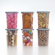 Luftdichte Vorratsdosen Single Size Sets 6er Set 1.000ml Cool Grey