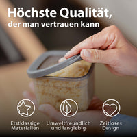 Luftdichte Vorratsdosen Single Size Sets 6er Set 1.500ml Anthrazit