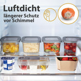 Luftdichte Vorratsdosen Single Size Sets 6er Set 1.500ml Anthrazit