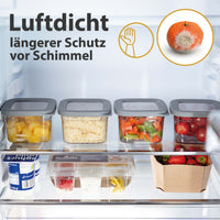 Luftdichte Vorratsdosen Single Size Sets 6er Set 1.500ml Anthrazit