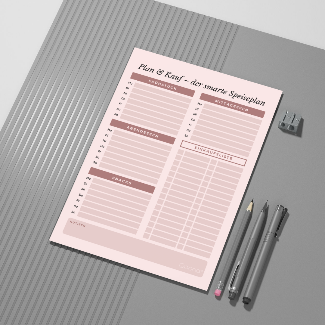 Kitchen Checklist (PDF zum Ausdrucken) - Download - kommt per E-Mail
