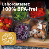 Luftdichte Vorratsdosen Single Size Sets 6er Set 1.500ml Anthrazit